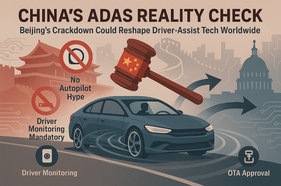 China’s ADAS Reality Check: Why Beijing’s Crackdown Could Reshape Driver-Assist Tech Worldwide